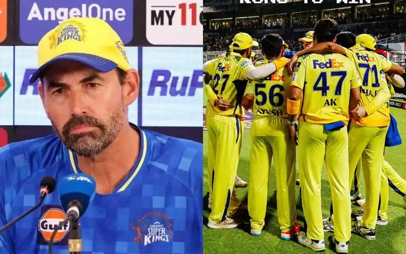 Stephen Fleming on CSK's youth approach [Source: @mufaddal_vohra, @ChennaiIPL/X.com]
