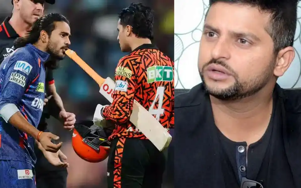 Suresh Raina slammed Digvesh Rathi [Source: @iplt20.com, @itsmesan99/x.com]