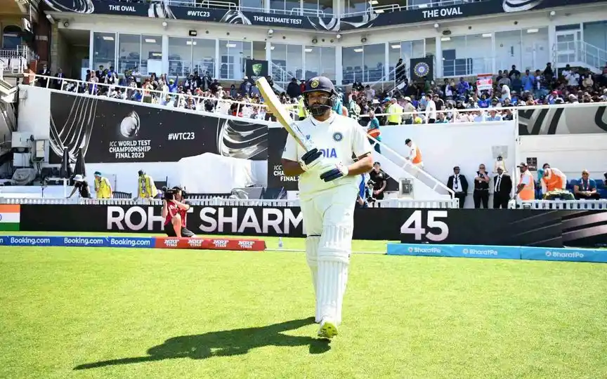 Rohit Sharma in Test cricket (Source: @ICC/X.com)