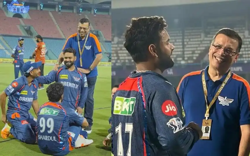 Sanjiv Goenka Takes Cheerful U-Turn With Pant And Team After LSG's Playoff Exit