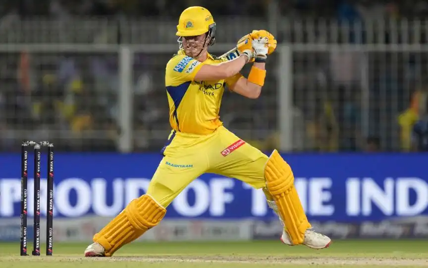 Dewald Brevis for CSK (Source: AP Photos)