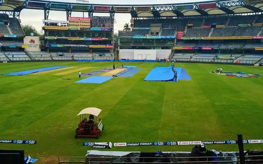 वानखेड़े स्टेडियम [Source: @mohanstatsman/X]