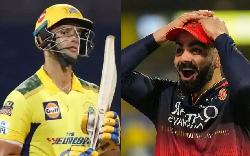 Shivam Dube and Virat Kohli [Source: @rcbianofficial1/X]