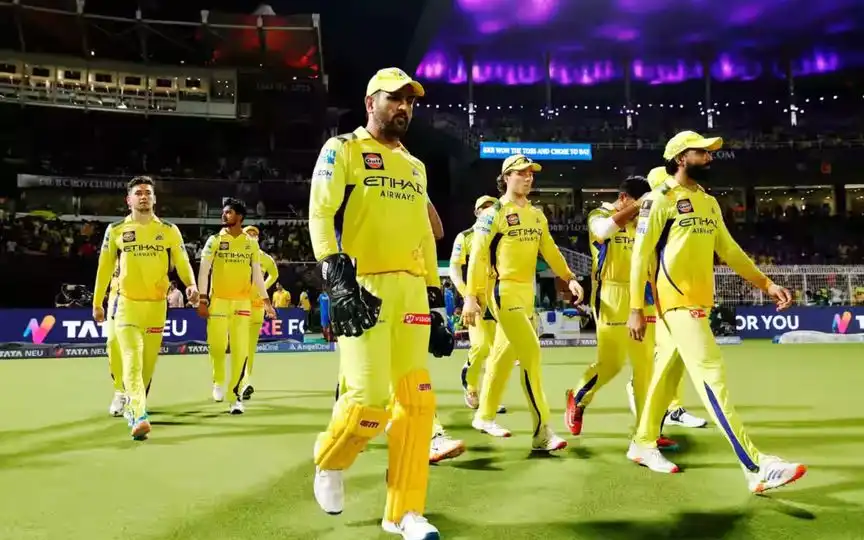 CSK players during IPL 2025 [Source: IPLT20.COM]
