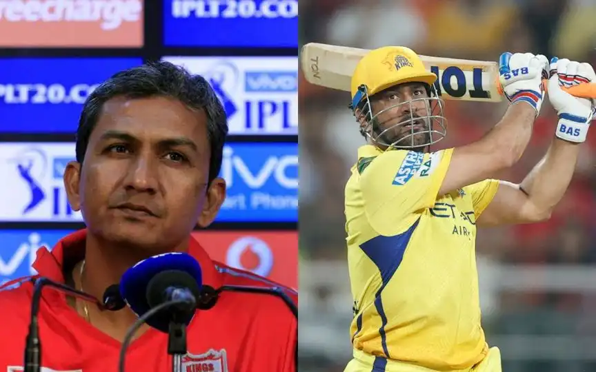संजय बांगर और धोनी (source: @ImTanujSingh/x.com, @CricCrazyJohns/x.com)