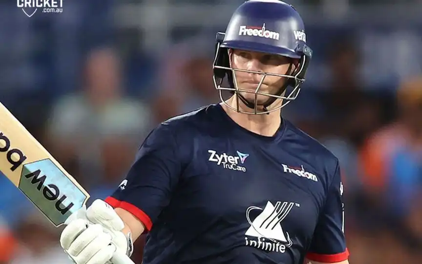 Steve Smith In Washington Freedom Jersey (Source: @cricketcomau/x.com)