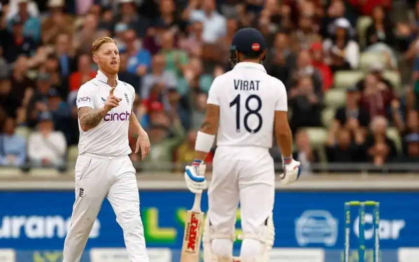"Told Him It's A Shame": Ben Stokes Reveals Secret Text To Virat Kohli After Test Retirement "Told Him It's A Shame": Ben Stokes Reveals Secret Text To Virat Kohli After Test Retirement