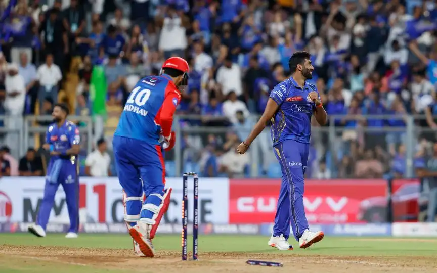 MI vs DC IPL 2025 match result [Source: @IPL/X.com]