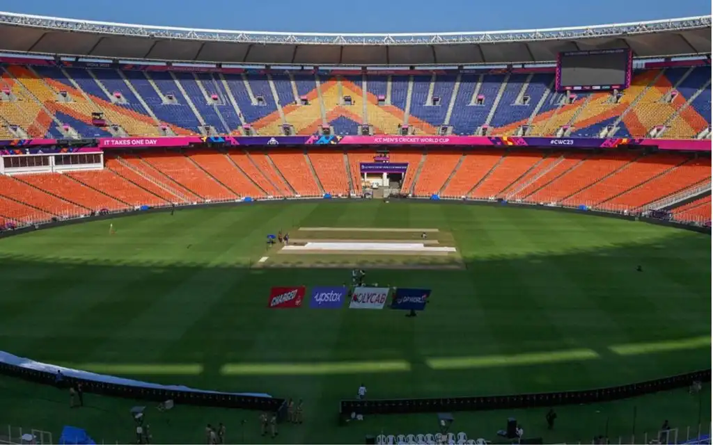 Narendra Modi Stadium, Ahmedabad [Source: @ICC/X]