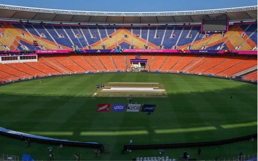 Narendra Modi Stadium, Ahmedabad [Source: @ICC/X]