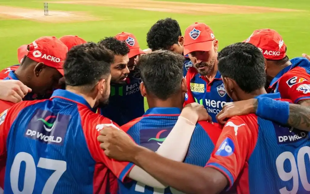 Delhi Capitals team [Source: @DelhiCapitals/X]
