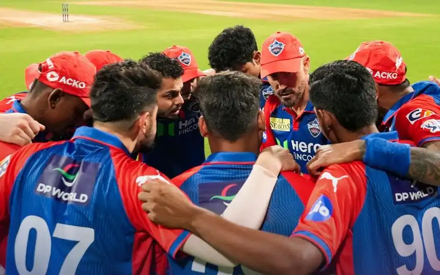 Delhi Capitals team [Source: @DelhiCapitals/X]