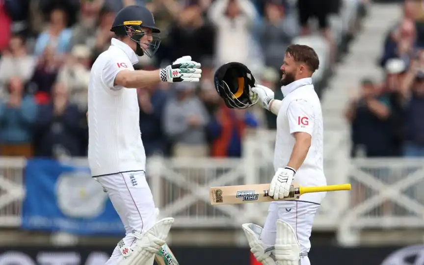 England Trio's Triple Ton Pounds Zimbabwe To Script Fate On Day 1 Of Only Test