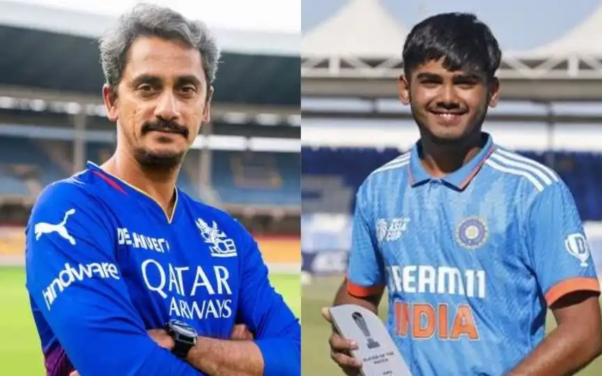 Omkar Salvi and Ayush Mhatre. [Rcbianofficial/accmedia/x.com]