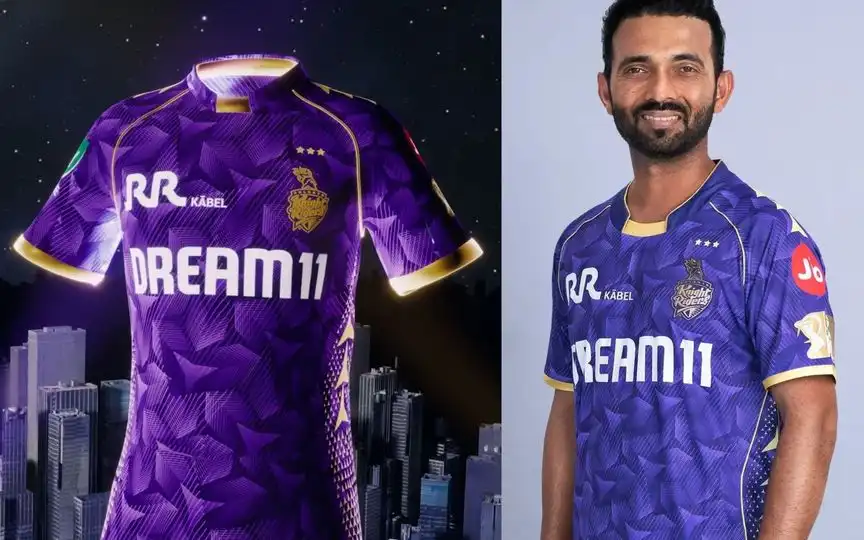 Captain Ajinkya Rahane in KKR IPL 2025 Jersey (X.com)