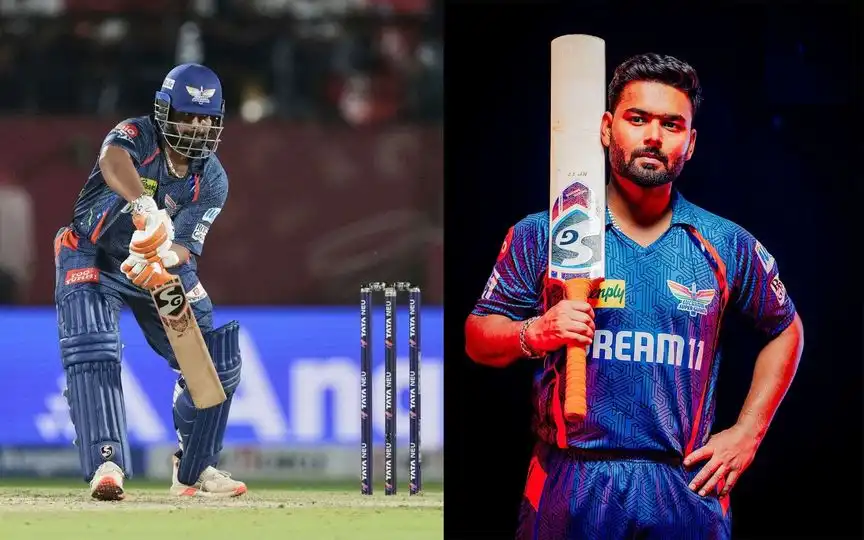 Captain Rishabh Pant in the LSG jersey for IPL 2025 (X.com)