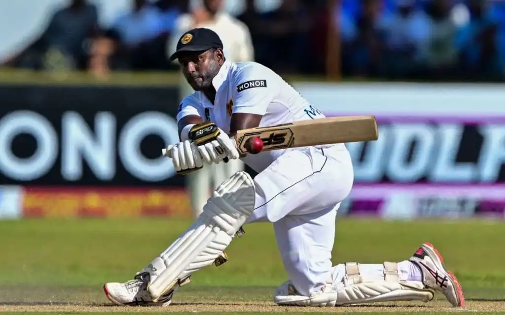 5 highest Test scores by Angelo Mathews [Source: @CricCrazyJohns/x]