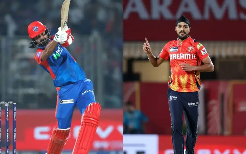 KL Rahul and Arshdeep Singh. [Source - IPL/x.com]