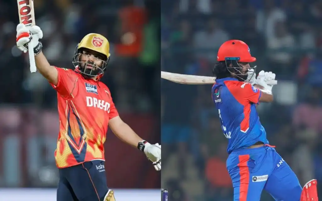 Prabhsimran Singh and KL Rahul. [Source - IPL/x.com]