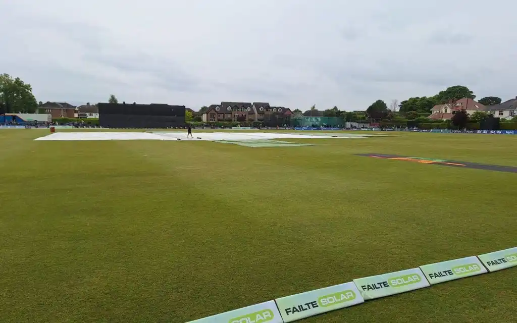 Dublin weather updates [Source: @cricketireland/x.com]
