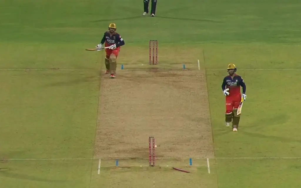 Patidar, Jitesh mixup [Source: @FarziCricketer/x.com]
