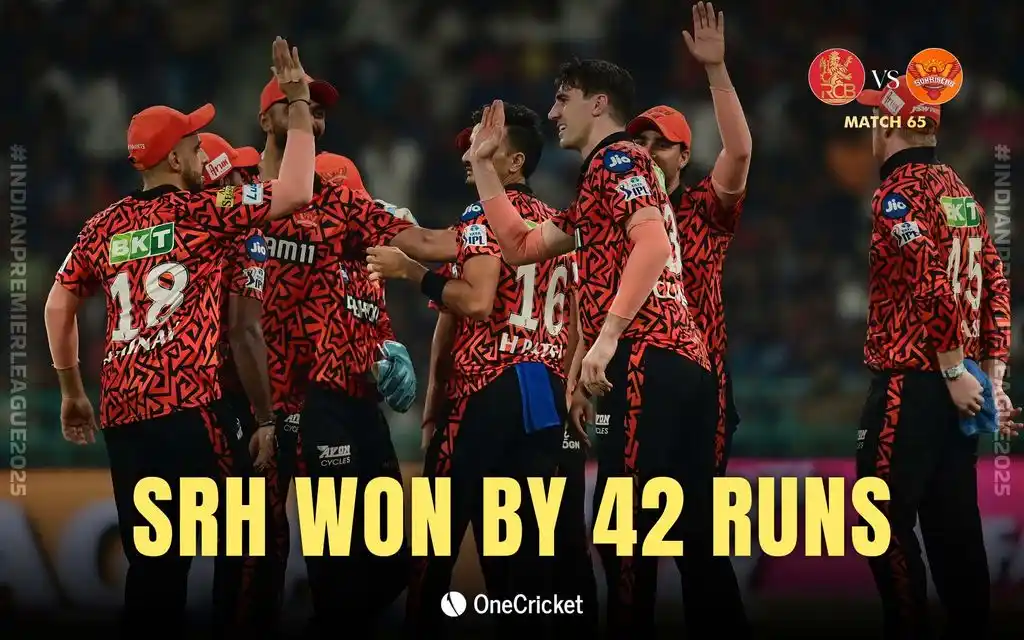 RCB vs SRH (Source: OneCricket)