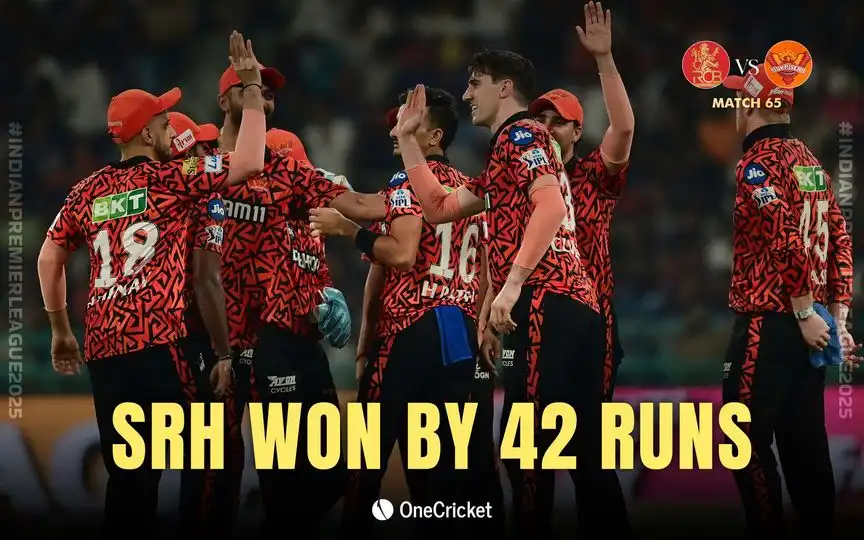 RCB vs SRH (Source: OneCricket)