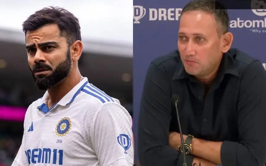 Ajit Agarkar on Virat Kohli's Test retirement [Source: @mufaddal_vohra, @ANI/X.com]