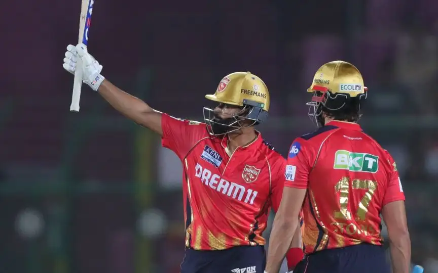 PBKS post 206-run total vs DC [Source: @IPL/X.com]