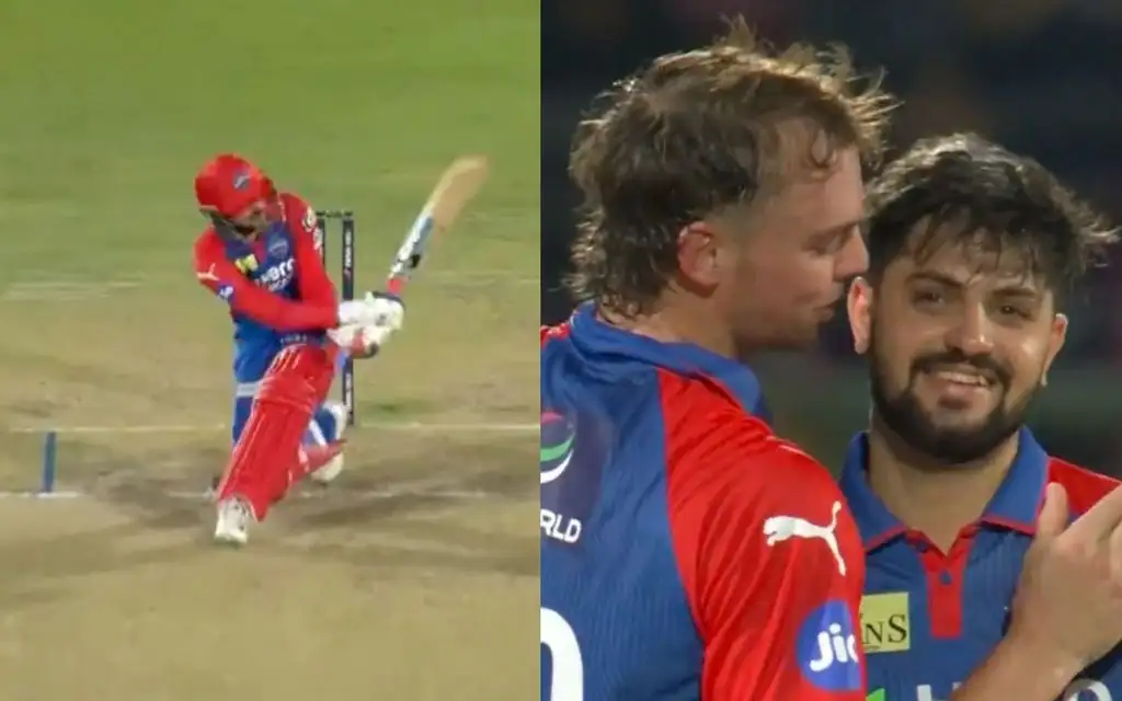 Sameer Rizvi with winning six vs PBKS (Source: @IPL/X.com)