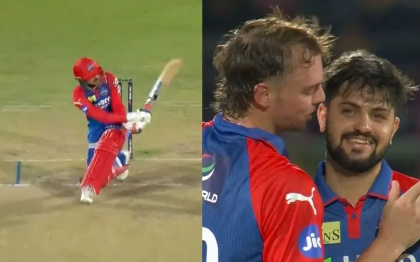 Sameer Rizvi with winning six vs PBKS (Source: @IPL/X.com)