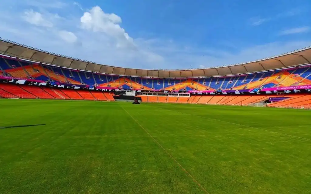 World's Largest Cricket Venue, Narendra Modi Stadium (Source: @ImTheBaljeet/x.com)