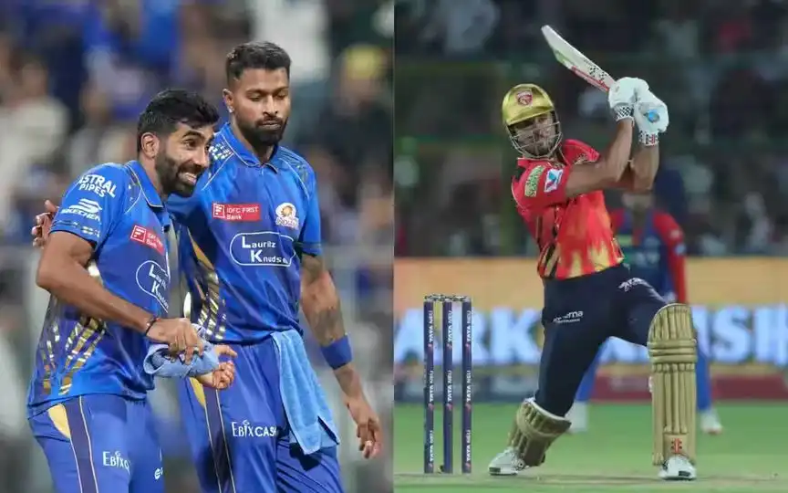 Jasprit Bumrah, Hardik Pandya and Marcus Stoinis [Source: IPLT20.COM]