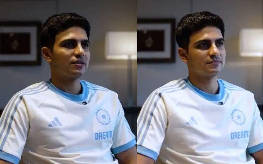 Shubman Gill's reaction on Test captaincy (Source:@incricketteam,x.com)