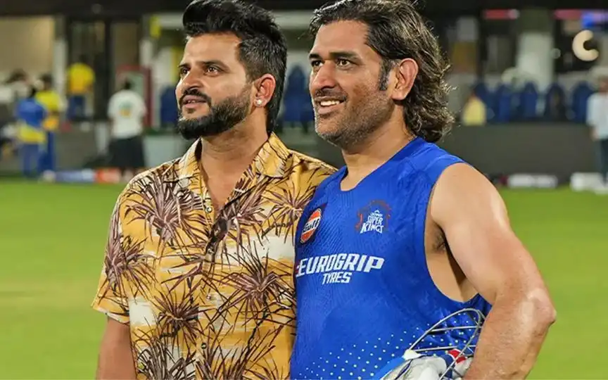 Suresh Raina - (Source : @Johns/X.com)