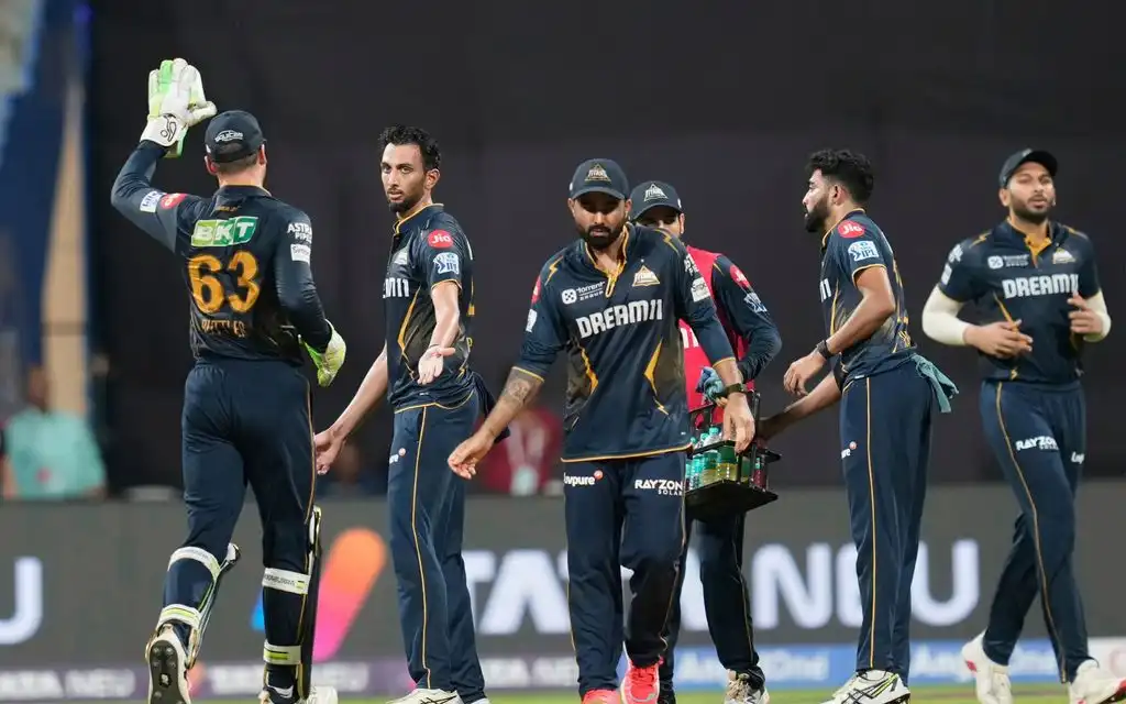  Gujarat Titans have qualified for the playoffs [Source: AP Photos]