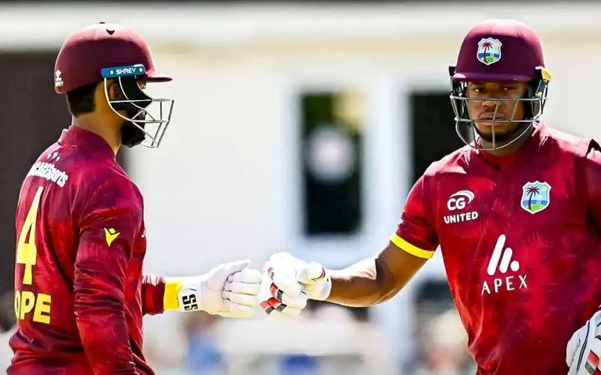 Highest team totals for West Indies in ODIs [Source: @windiescricket/Instagram]