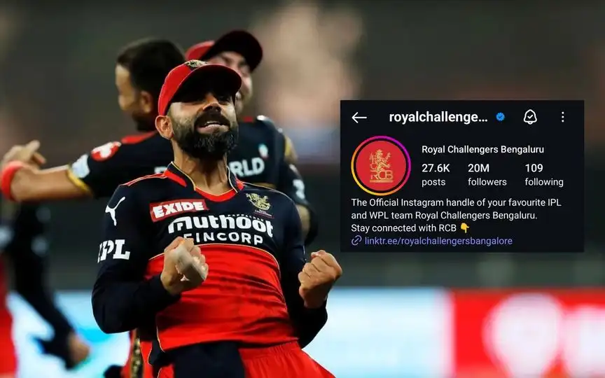 RCB hits 20M on Instagram [Source: @mufaddal_vohra/X]