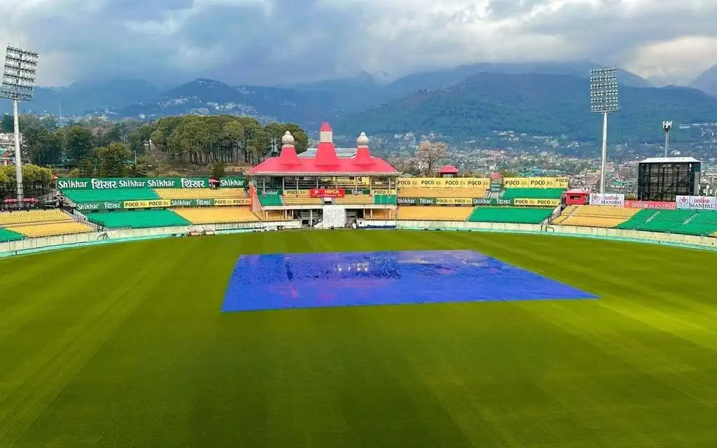 Himachal Pradesh Cricket Association Stadium (Twitter)