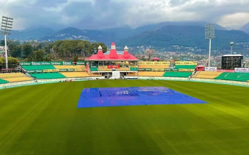 Himachal Pradesh Cricket Association Stadium (Twitter)