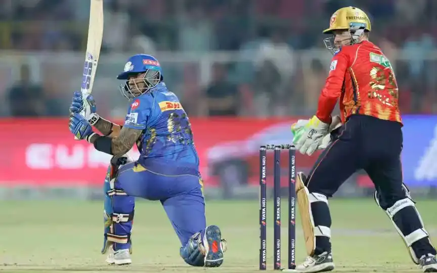 Match result of PBKS vs MI [Source: IPLT20.COM]
