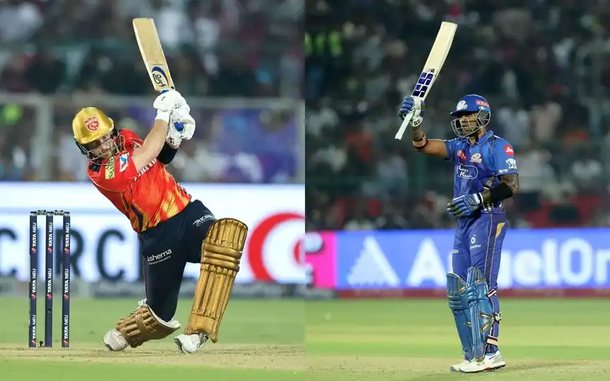 Josh Inglis and Suryakumar Yadav [Source: @IPL/x]