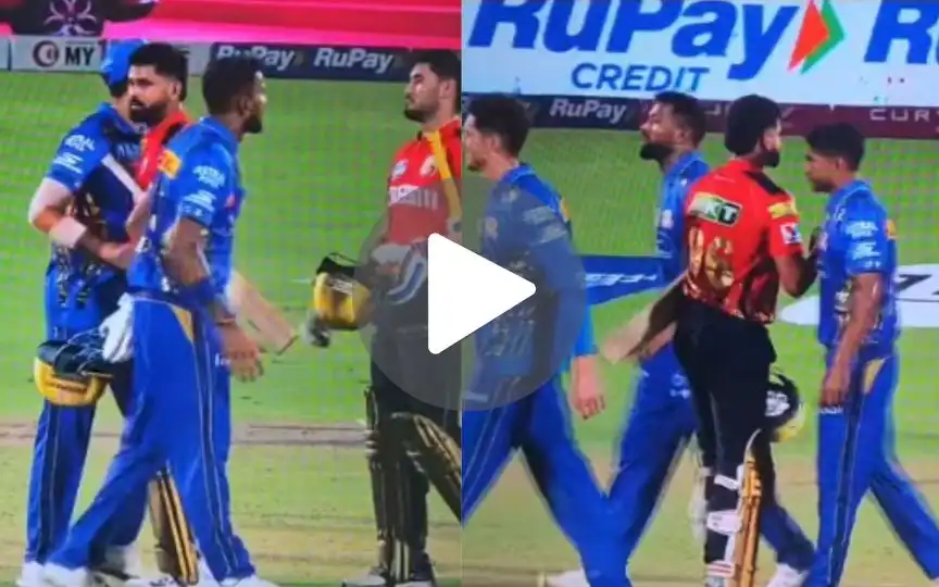 Shocking Visual! Pandya Ignores Shreyas Iyer, Ignites Rift Rumours After PBKS Win vs MI