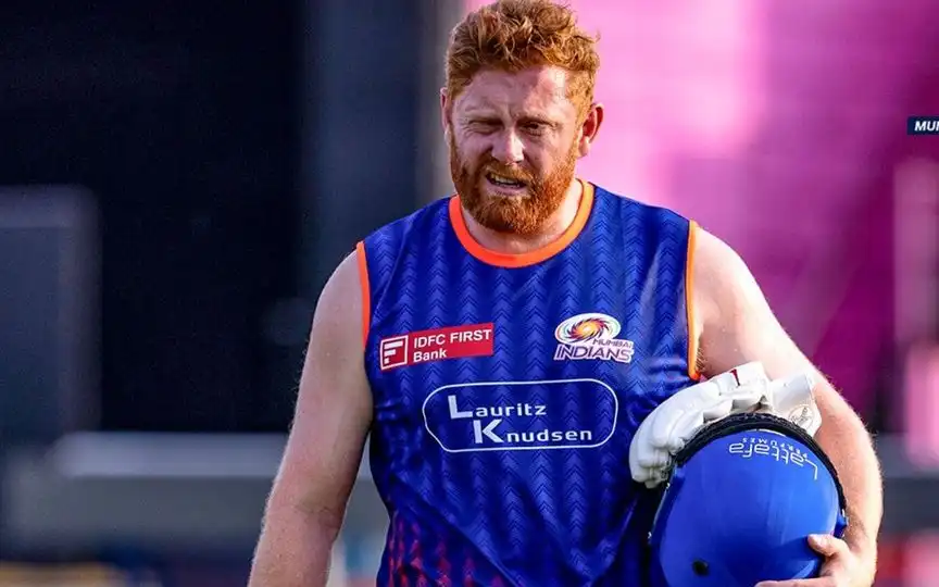 Bairstow Joins Mumbai Indians Ahead Of The Playoffs (Source: @mipaltan/x.com)
