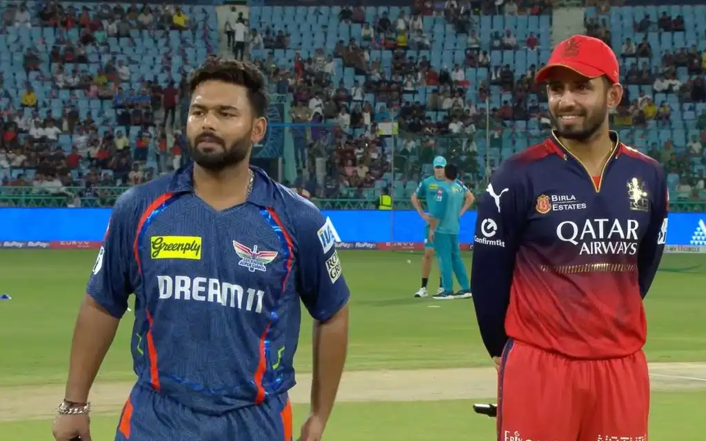 Rishabh Pant and Jitesh Sharma at toss (Screengrab/Hotstar)