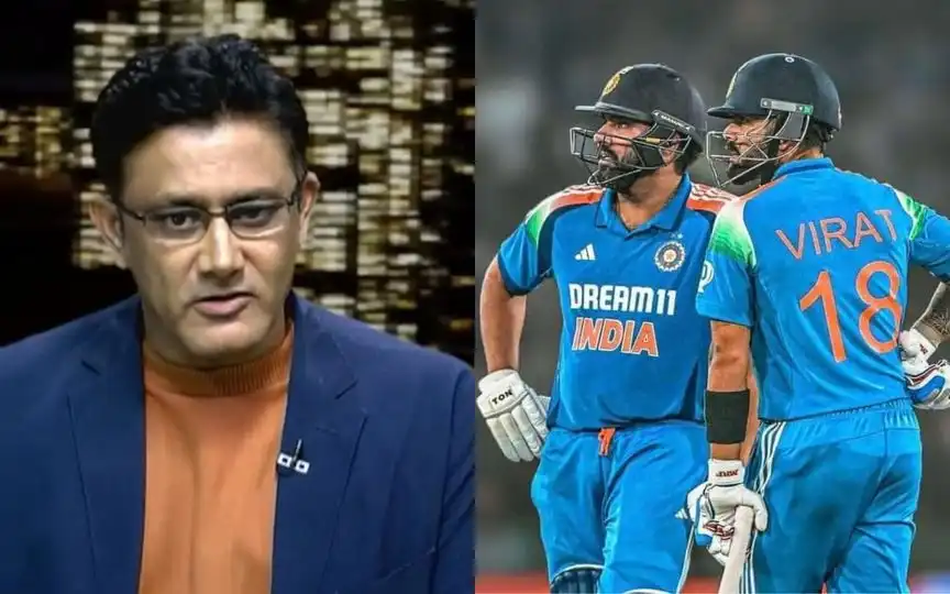 Anil Kumble on Virat Kohli and Rohit Sharma ODI future. [Source - Imtanujsingh/x.com]