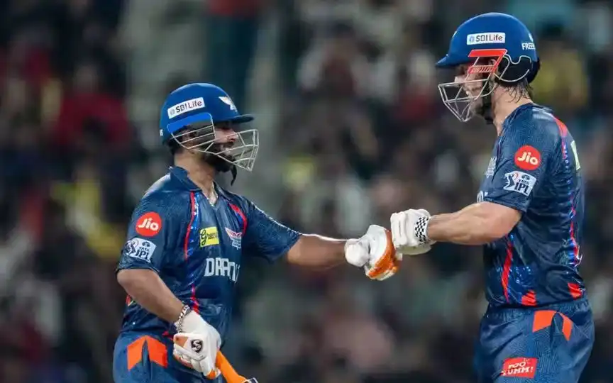 Rishabh Pant and Mitchell Marsh [Source: @iplt20.com]