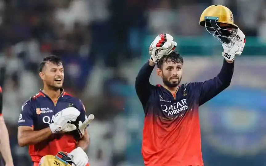 Mayank Agarwal and Jitesh Sharma [Source: IPLT20.COM]