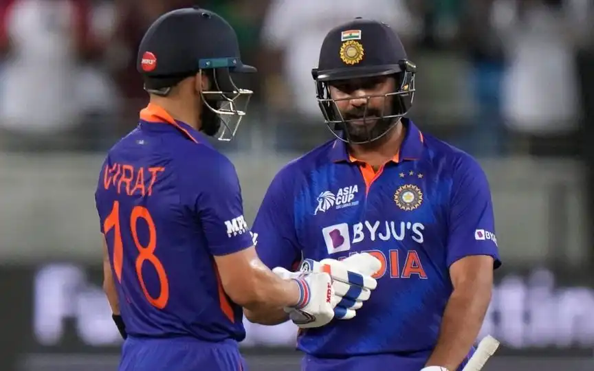 Virat Kohli and Rohit Sharma [Source: @SPORTYVISHAL/x]
