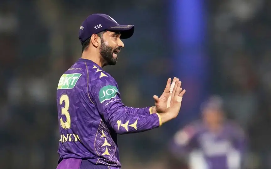 Ajinkya Rahane for KKR [Source: AP Photos]